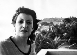 Gabriela en el estanque